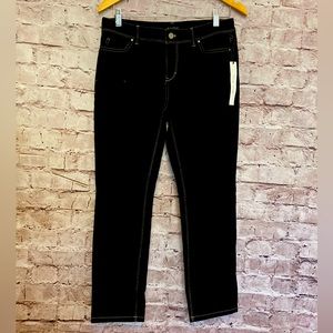 WHBM Black Slim Jeans, Size 4S